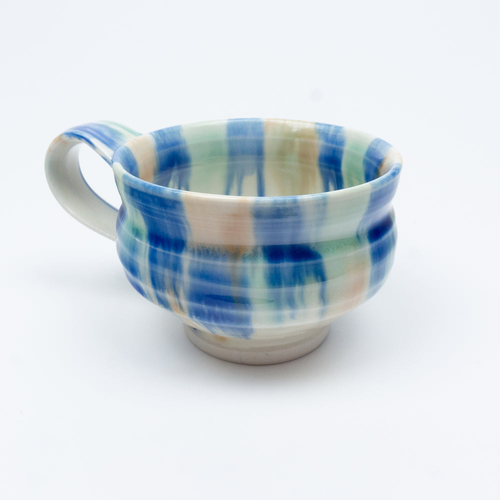 Fluxware Latte Cup w Abstract Pattern